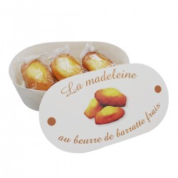 Coffret 7 madeleines au beurre de baratte 230g