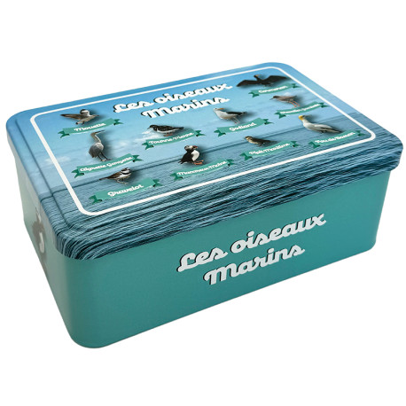 Galettes Nature - boîte oiseaux marins