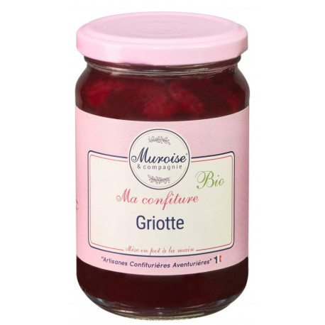 Confiture de griotte bio 350g - Muroise & Compagnie