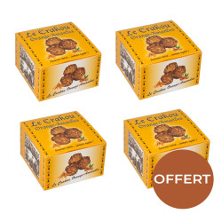 3 boites de Crakou orange amande + 1 offerte