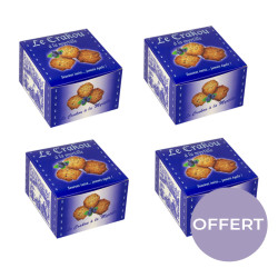 3 boites de Crakou myrtille + 1 offerte