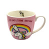 Tasse déjeuner rose licorne 380ml
