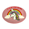Porte savon rose licorne