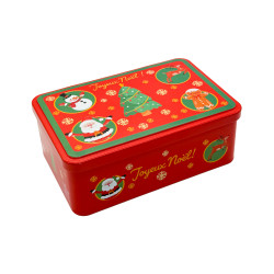 Galettes Nature - boîte Illustration Noël