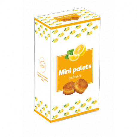 Mini palets citron - boîte 200G