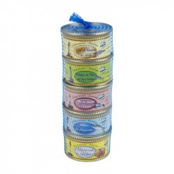 Lot de 5 rillettes de poissons 130 g